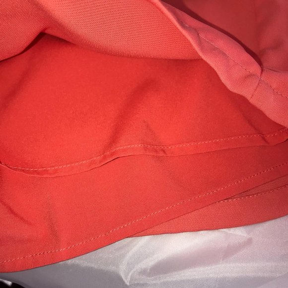 NAKED ZEBRA ORANGE COLD SHOULDER ROMPER - Picture 8 of 9